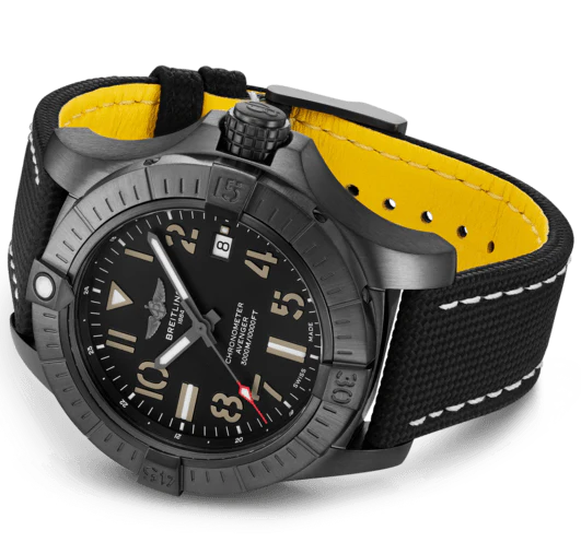 Breitling Watch Avenger Automatic 45 Seawolf Night Mission Leather Tang Type - Image 2