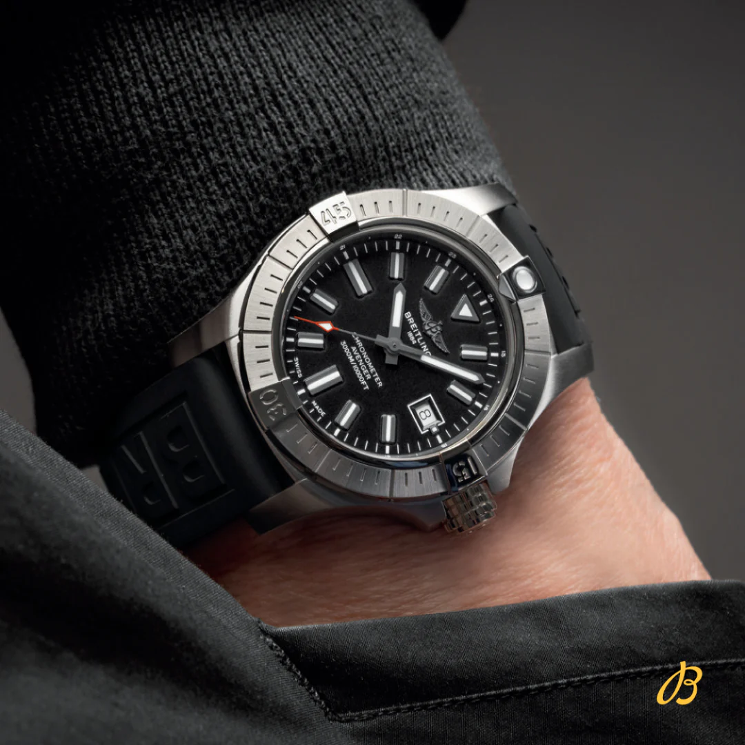 Breitling Watch Avenger Automatic 45 Seawolf UK Limited Edition D - Image 5