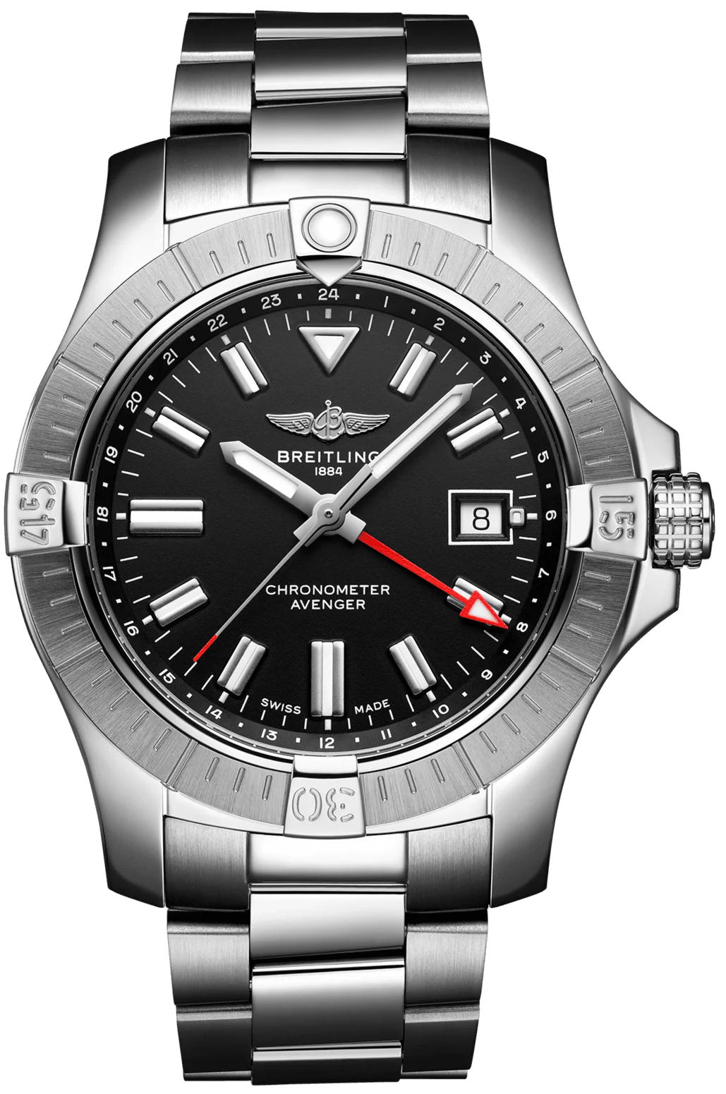 Breitling Watch Avenger Automatic GMT 43 D