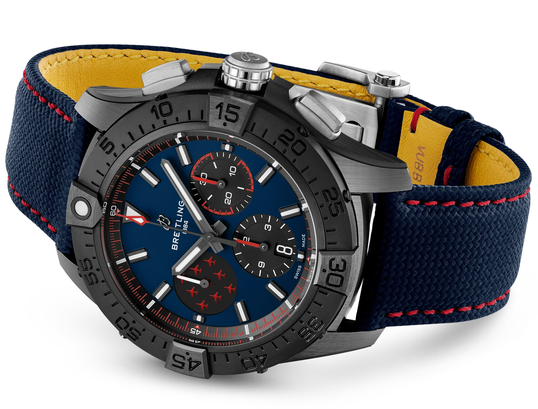 Breitling Avenger B01 44 Night Mission Red Arrows Watch - Image 5