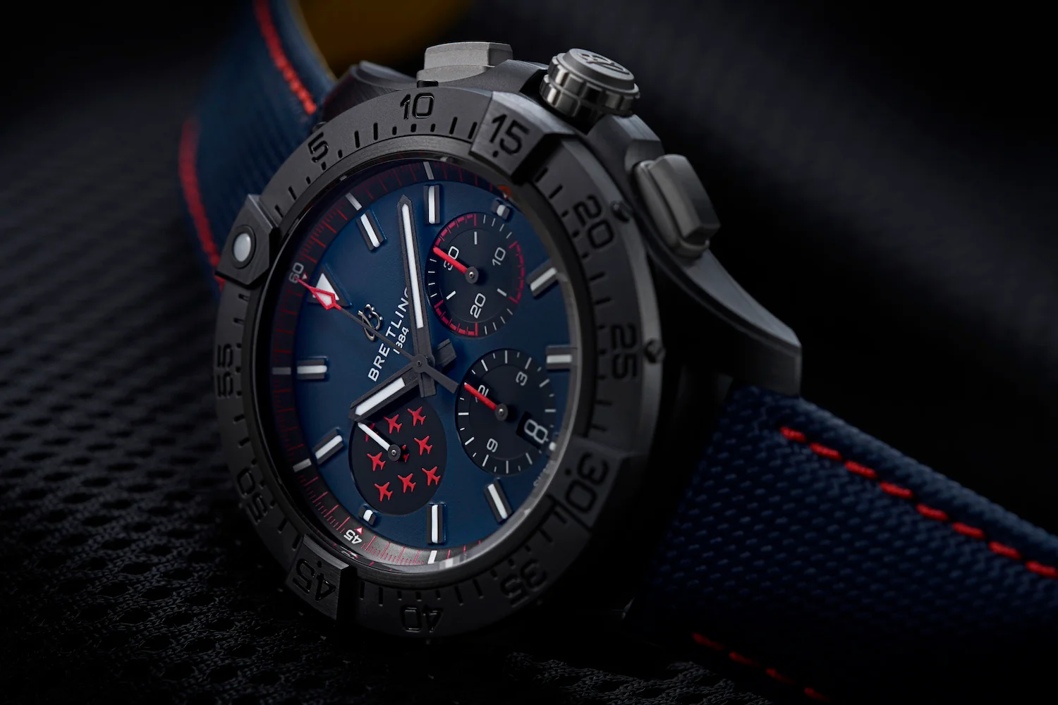 Breitling Avenger B01 44 Night Mission Red Arrows Watch - Image 8