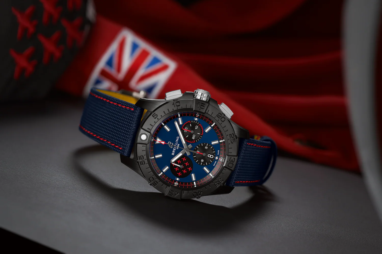 Breitling Avenger B01 44 Night Mission Red Arrows Watch - Image 9