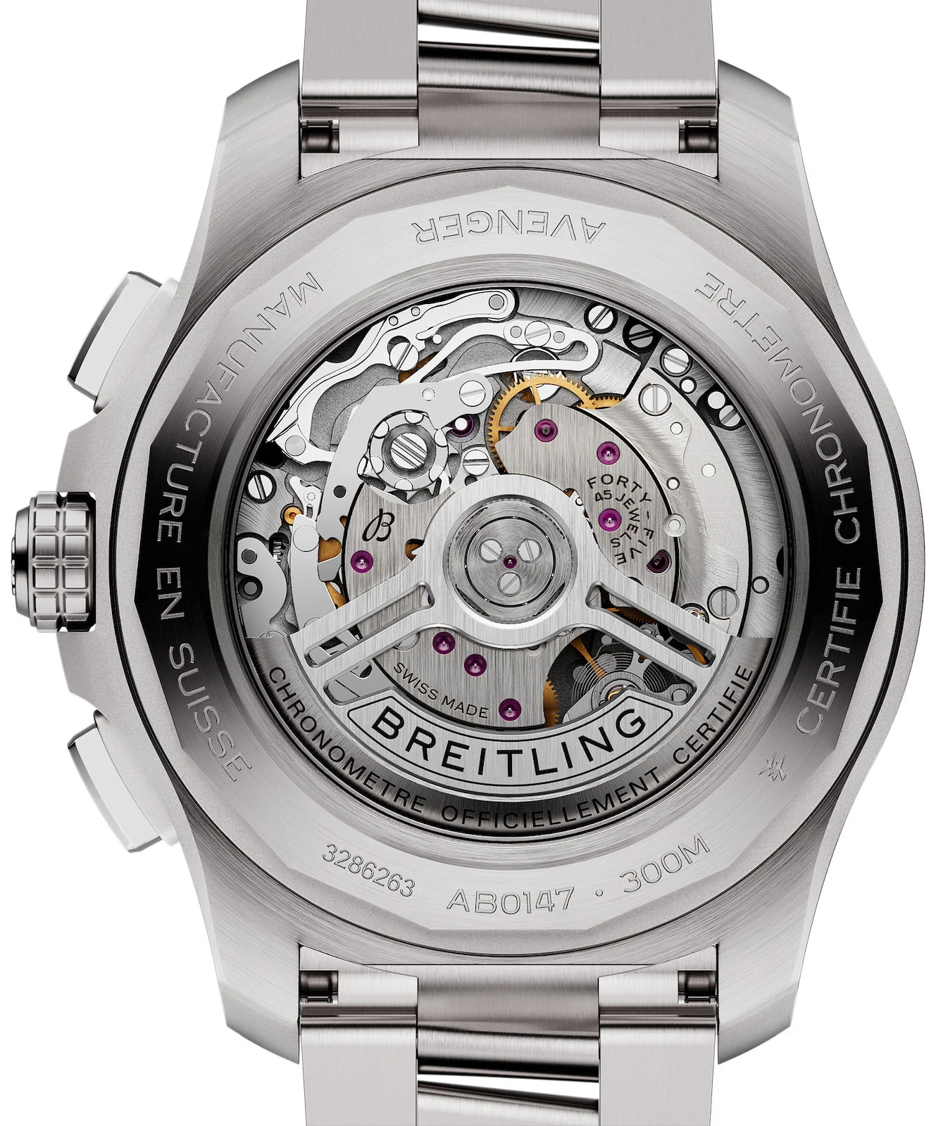 Breitling Avenger B01 Chronograph 44 Bracelet Watch - Image 4