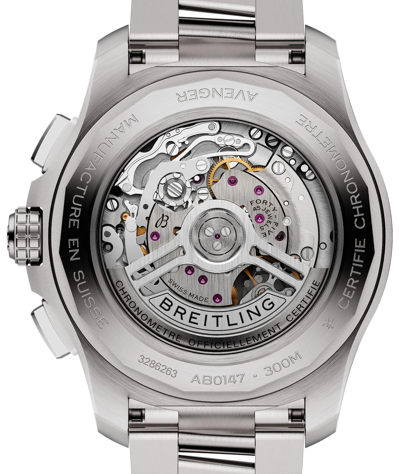 Breitling Avenger B01 Chronograph 44 Bracelet Watch - Image 4