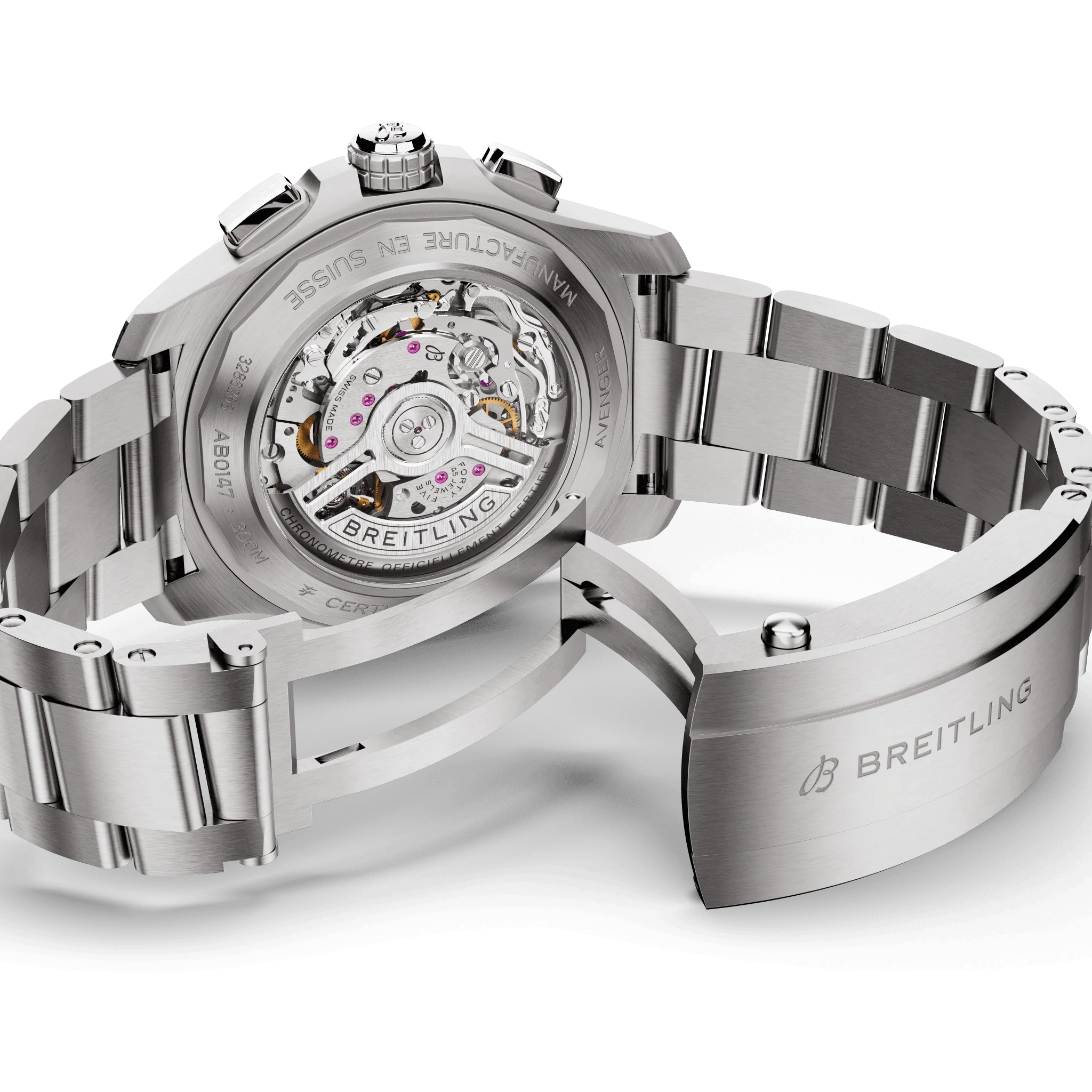 Breitling Avenger B01 Chronograph 44 Bracelet Watch - Image 6