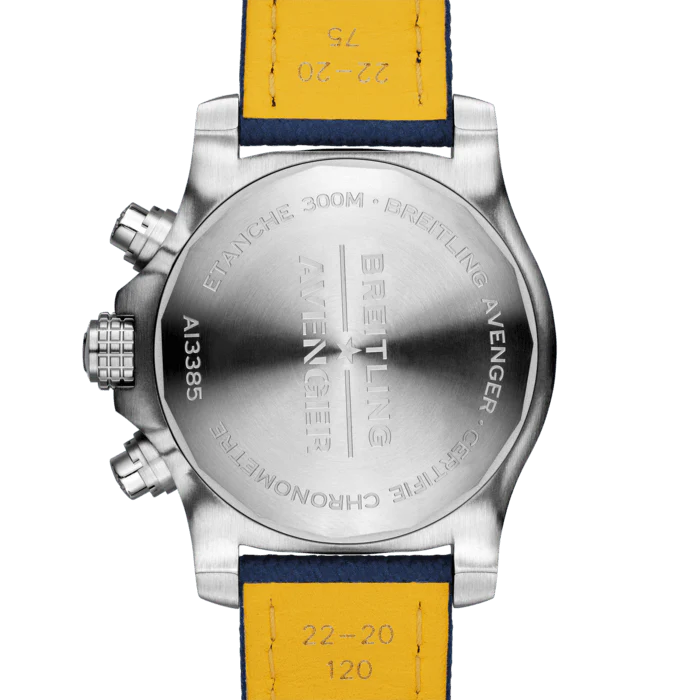 Breitling Watch Avenger Chronograph 43 Leather Folding Clasp - Image 2