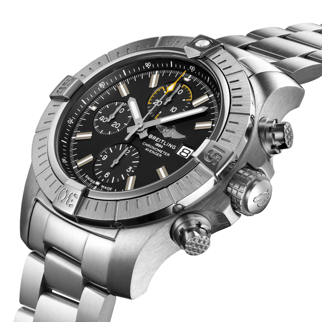 Breitling Watch Avenger Chronograph 45 Steel Bracelet - Image 4