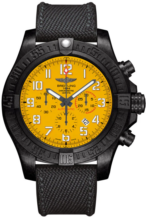 Breitling Watch Avenger Hurricane 12H Breitlight Cobra Yellow