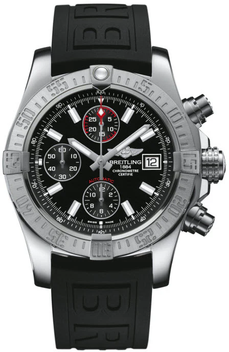 Breitling Watch Avenger II Steel Volcano Black