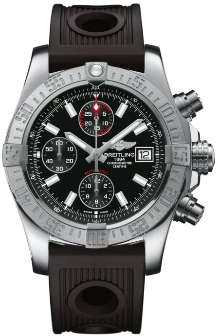 Breitling Watch Avenger II Steel Volcano Black