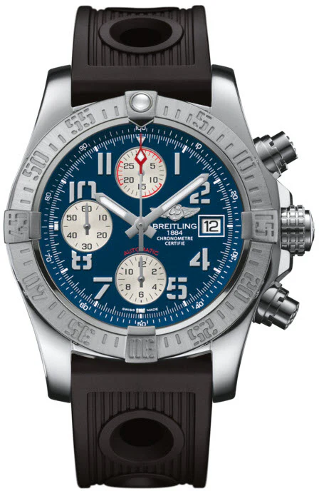 Breitling Watch Avenger II Steel Mariner Blue