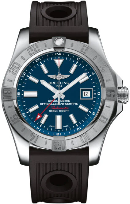 Breitling Watch Avenger II GMT Mariner Blue
