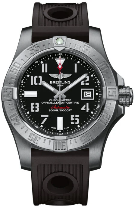 Breitling Watch Avenger Seawolf Volcano Black