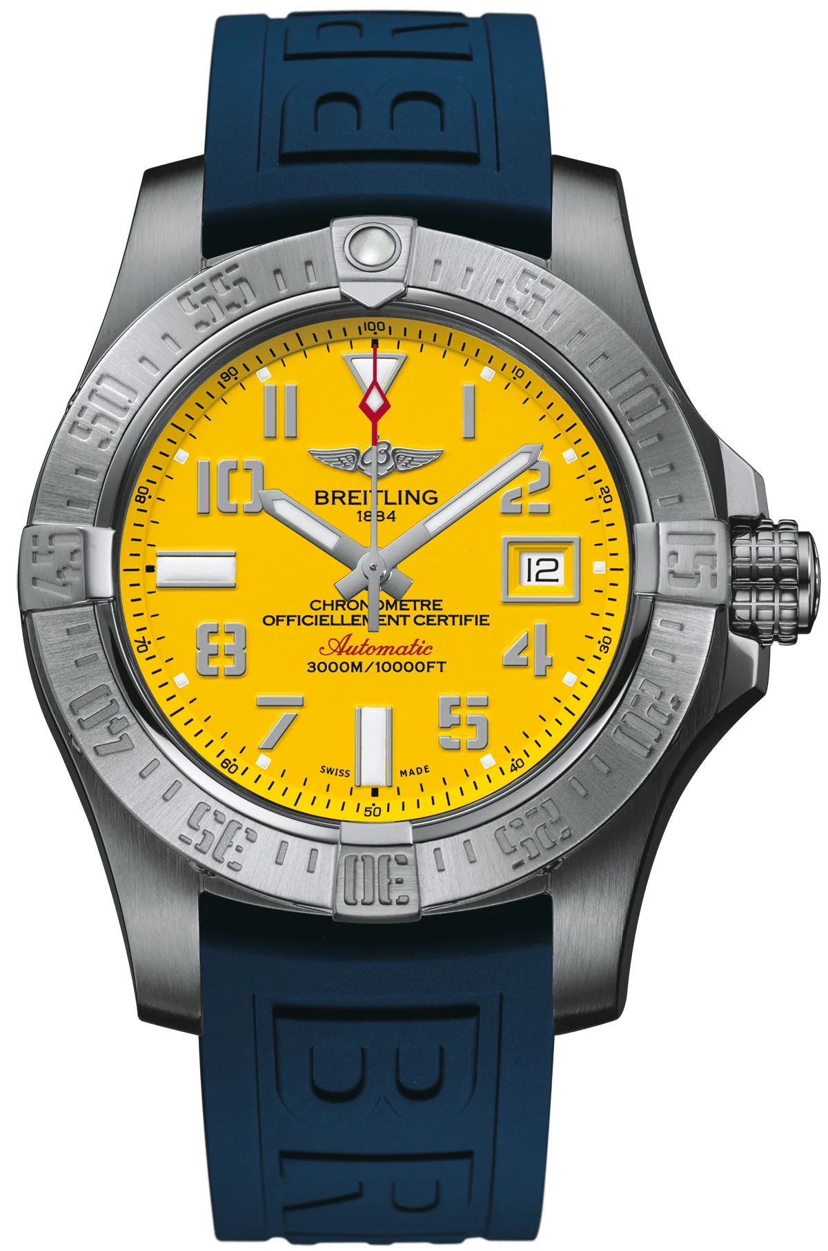 Breitling Watch Avenger Seawolf Cobra Yellow