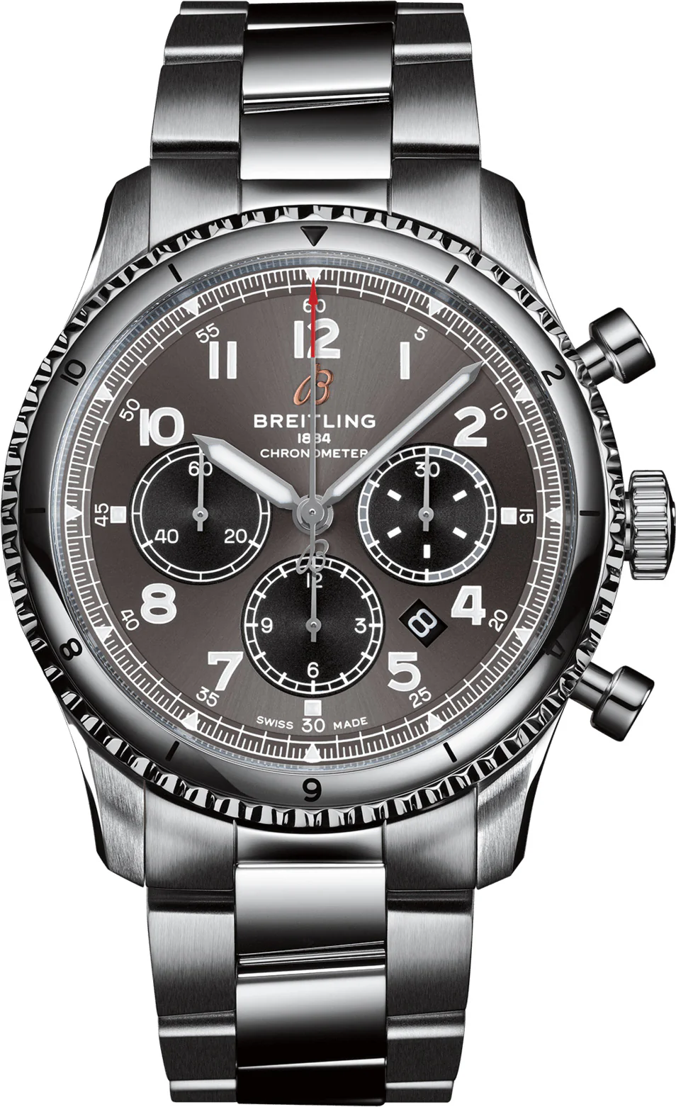 Breitling Watch Aviator 8 B01 Chronograph 43 Steel Bracelet