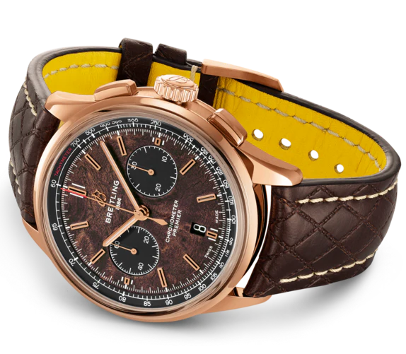 Breitling Watch B01 Chronograph 42 Bentley Centenary Red Gold Limited Edition - Image 2