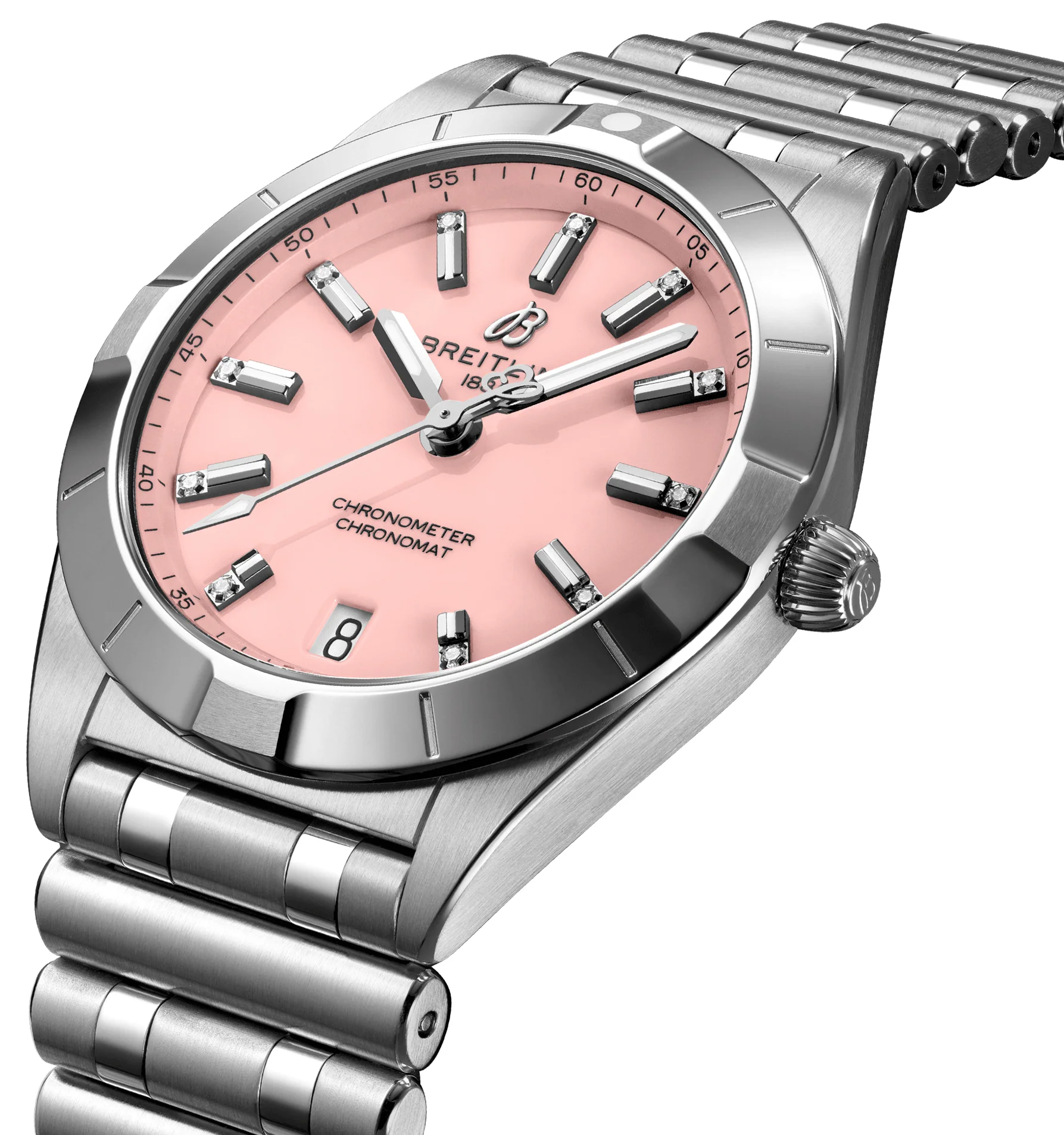 Breitling Chronomat 32 Pink Watch - Image 3