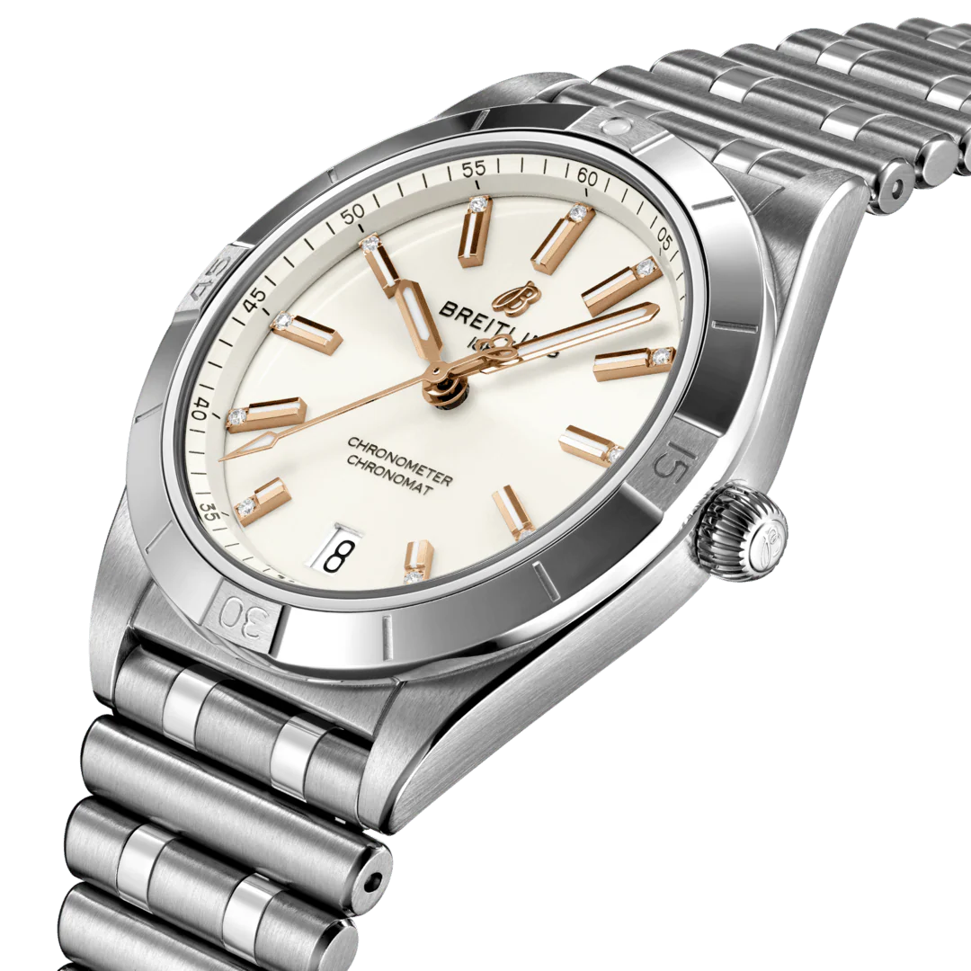 Breitling Chronomat 36 Ladies Watch - Image 4