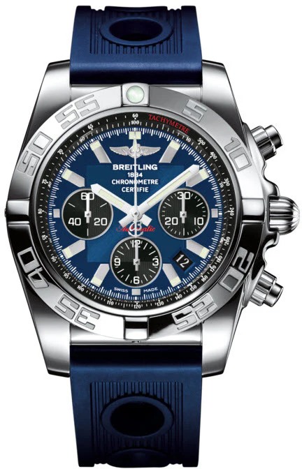 Breitling Watch Chronomat 44 Blackeye Blue
