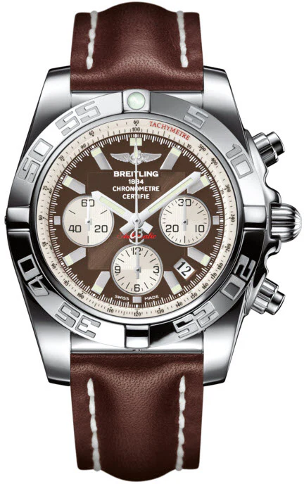 Breitling Watch Chronomat 44 Metallica Brown