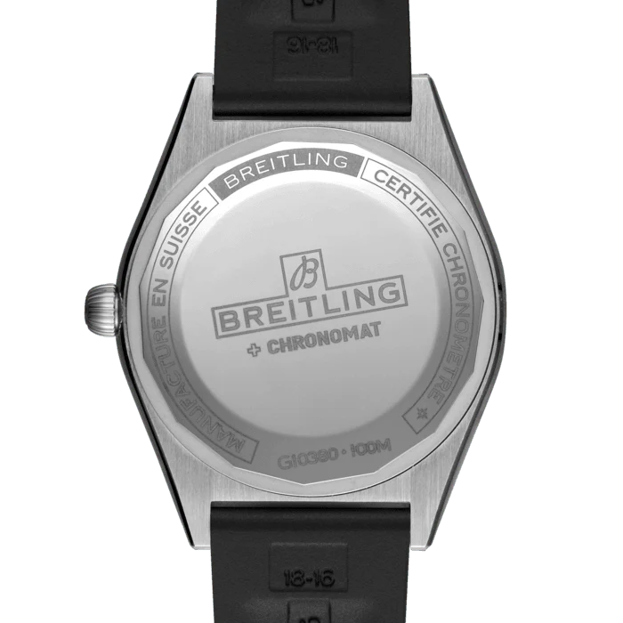 Breitling Chronomat Automatic 36 Ice Blue Diamond Watch - Image 4