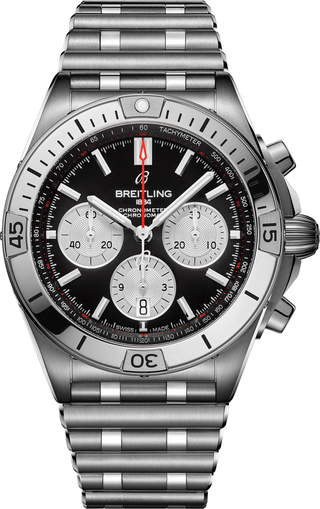 Breitling Chronomat B01 42 Black Bracelet Watch
