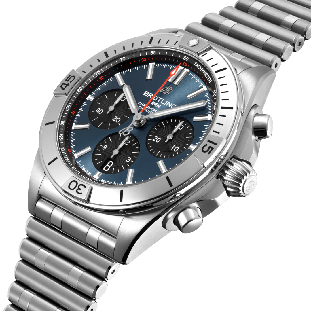 Breitling Chronomat B01 42 Blue Bracelet Watch - Image 4