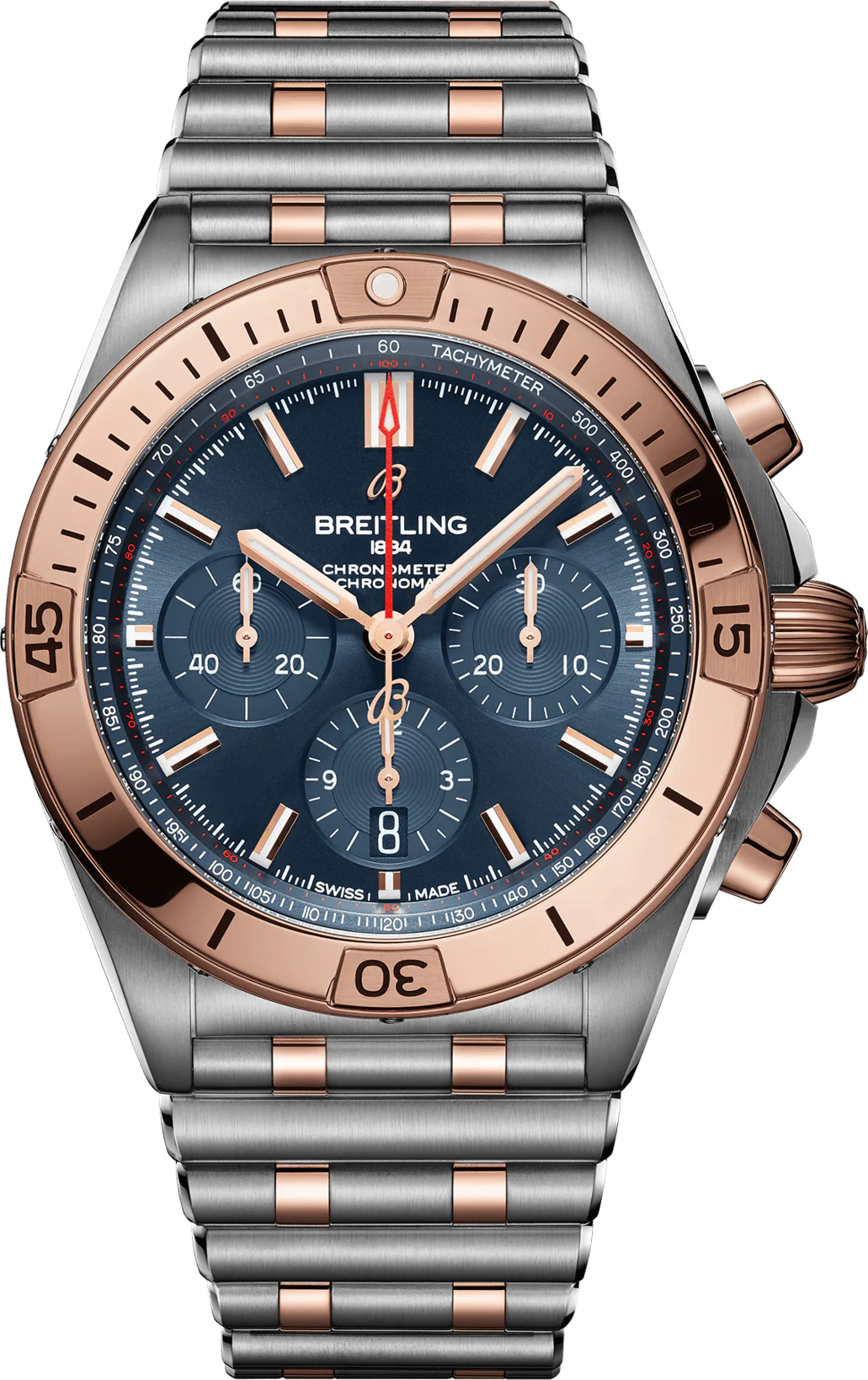 Breitling Chronomat B01 42 Blue Bracelet Watch