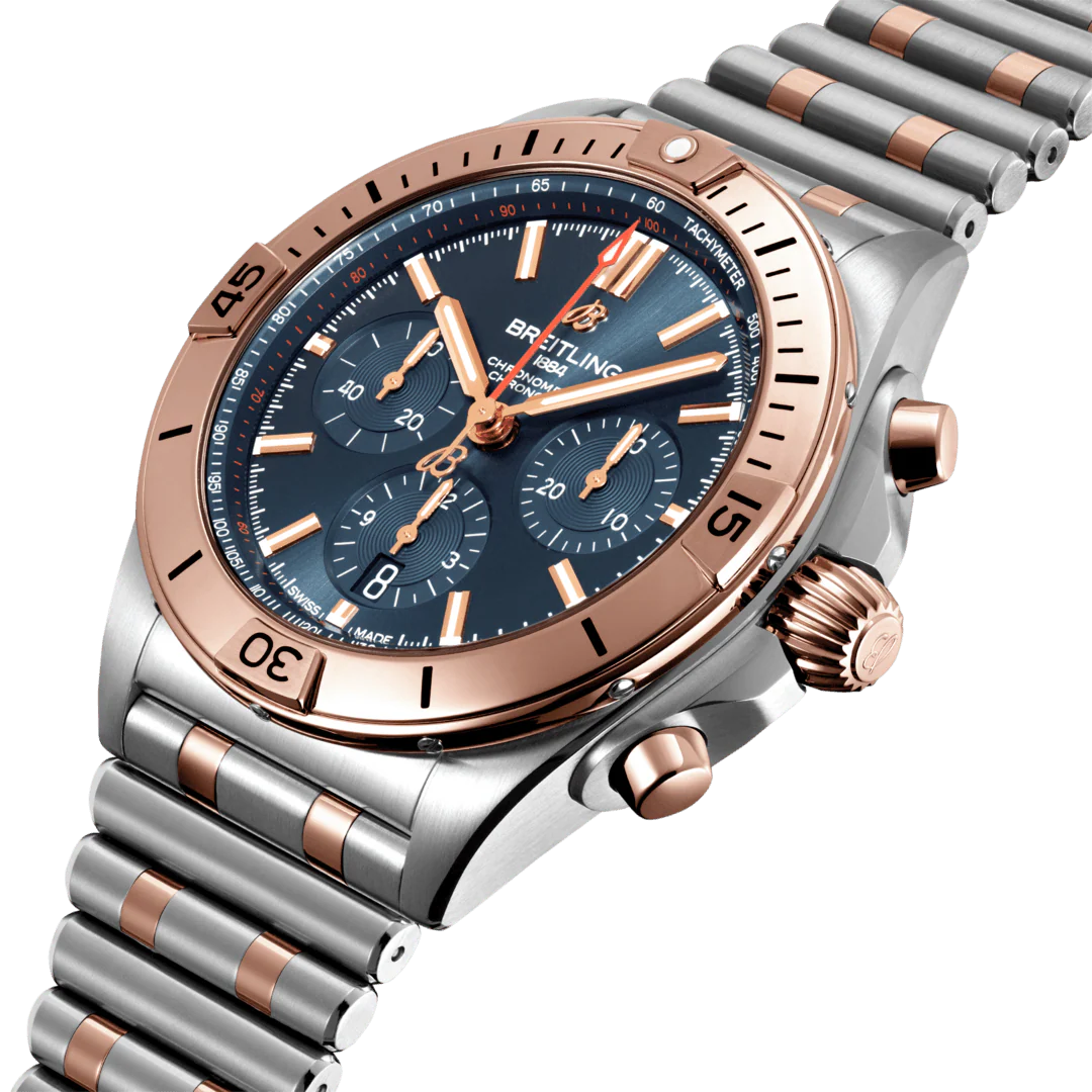 Breitling Chronomat B01 42 Blue Bracelet Watch - Image 4