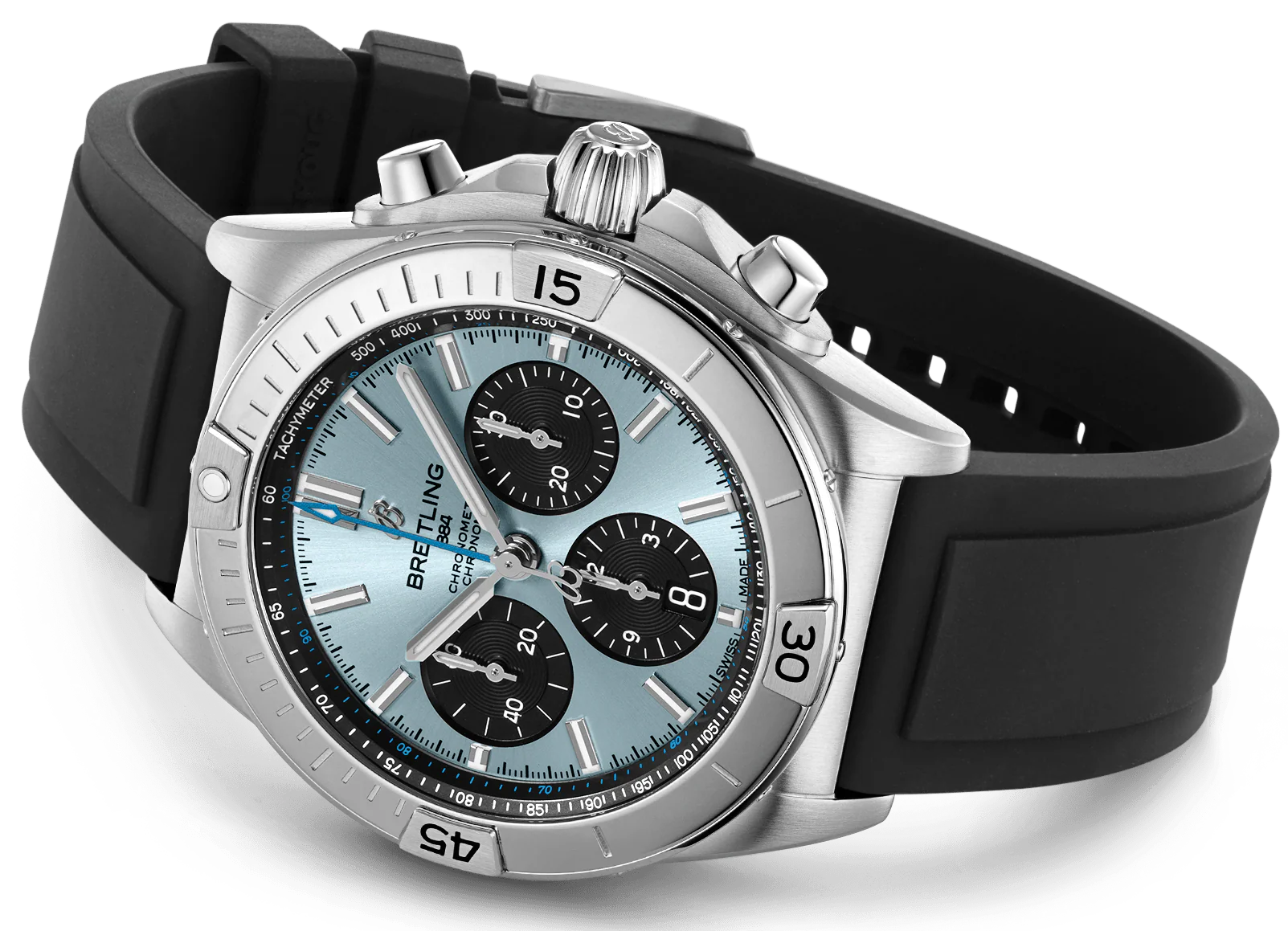 Breitling Chronomat B01 42 Ice Blue Watch - Image 3