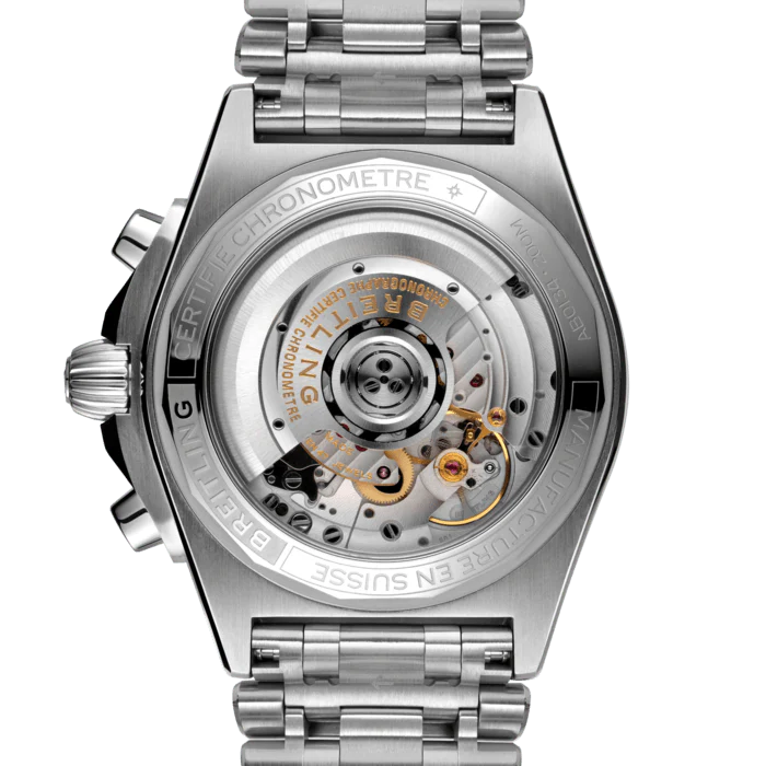 Breitling Chronomat B01 42 Silver Bracelet Watch - Image 2