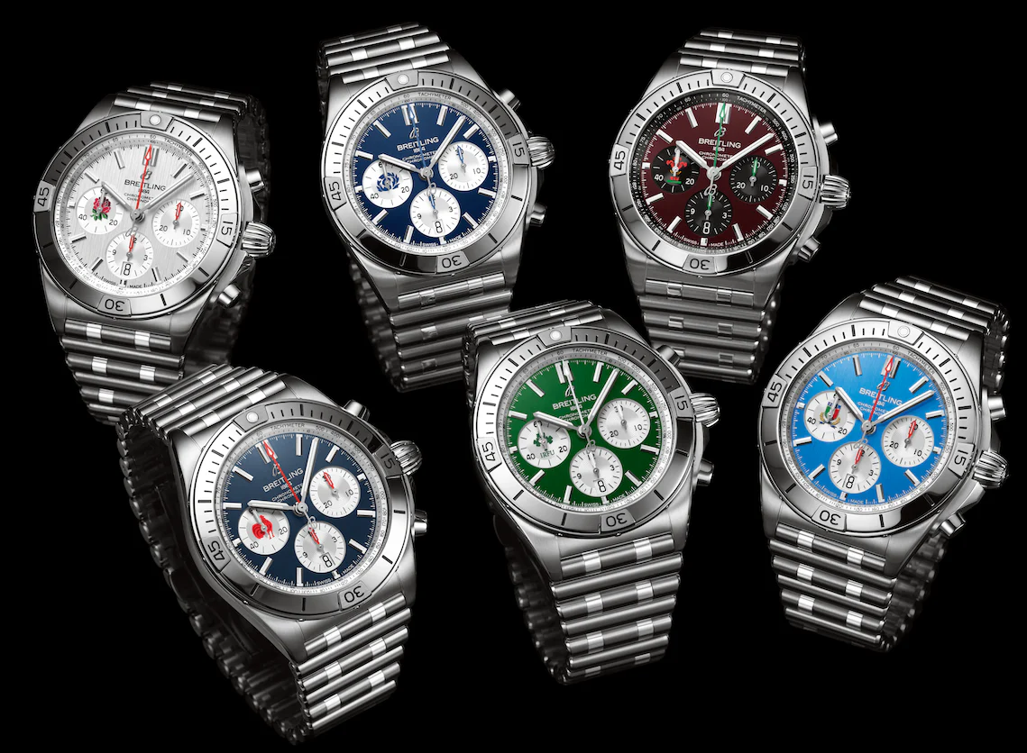 Breitling Watch Chronomat B01 42 Six Nations France Limited Edition - Image 3