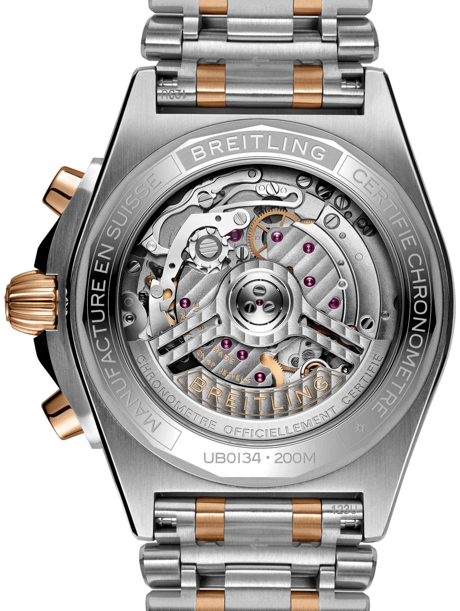 Breitling Chronomat B01 42 Green Watch - Image 3