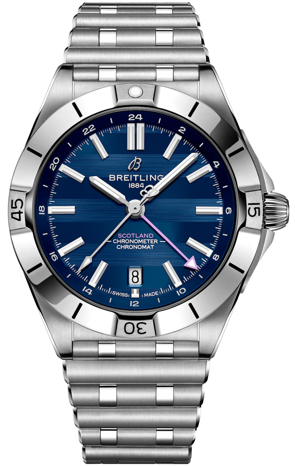 Breitling Chronomat Six Nations GMT 40 Scotland Watch
