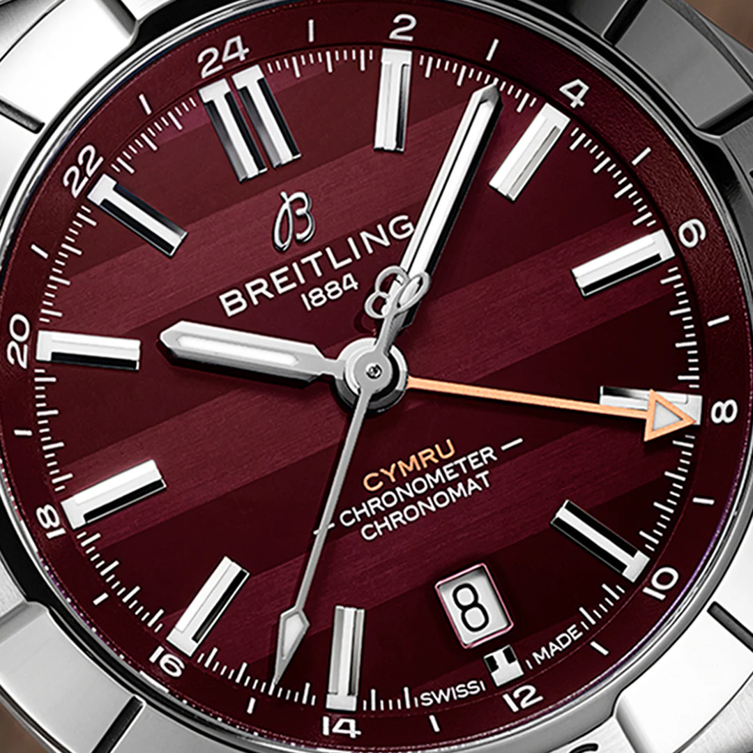 Breitling Chronomat Six Nations GMT 40 Wales Watch - Image 3