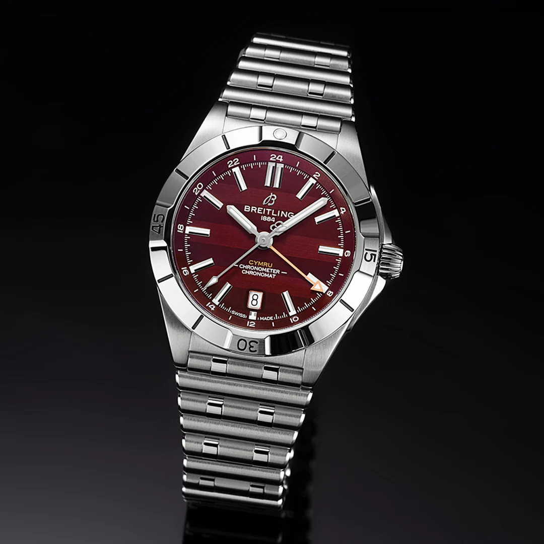 Breitling Chronomat Six Nations GMT 40 Wales Watch - Image 4