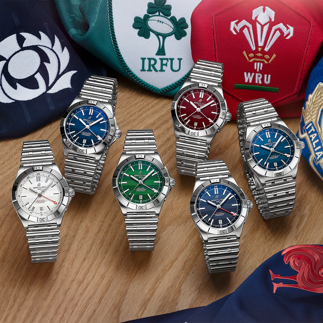 Breitling Chronomat Six Nations GMT 40 Wales Watch - Image 6