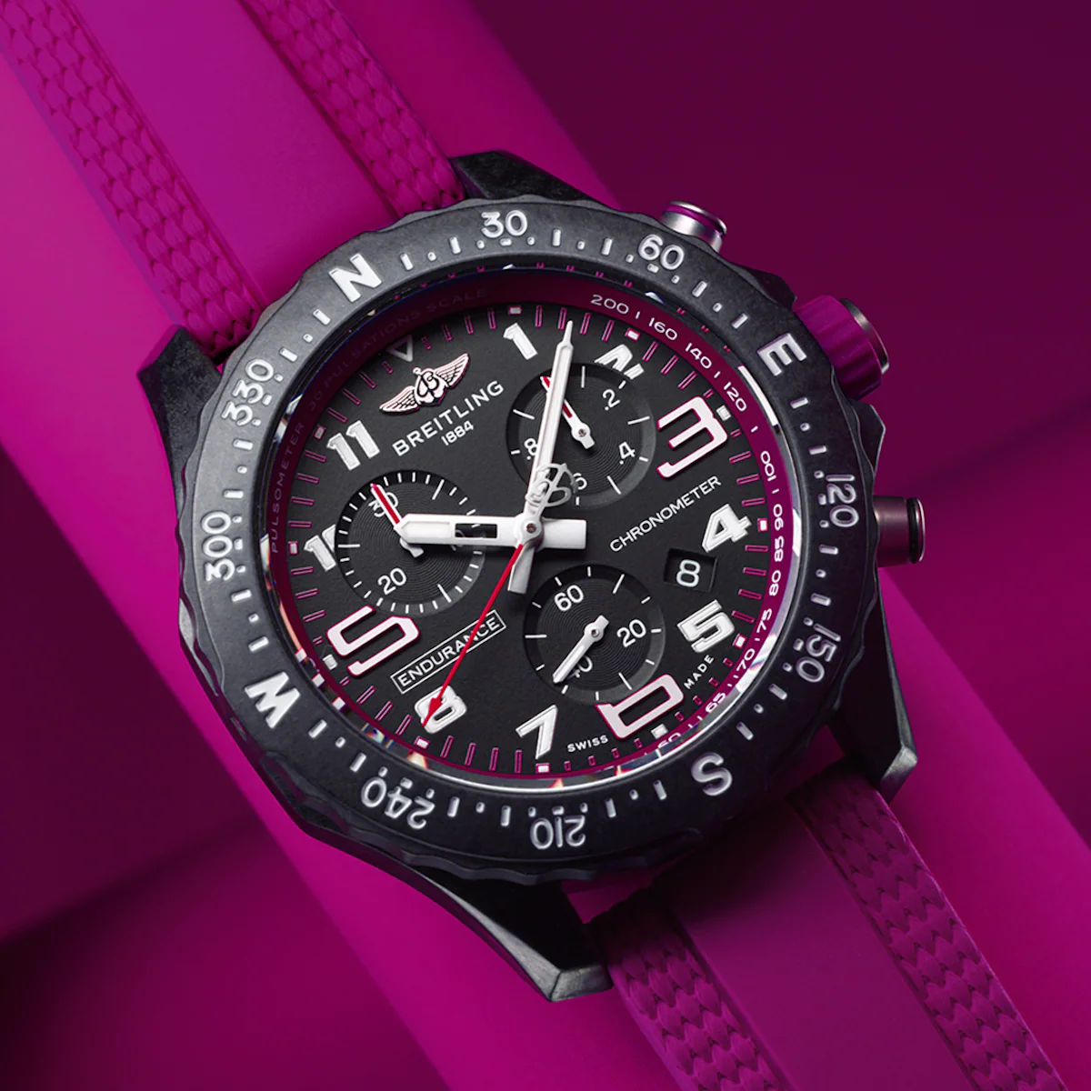 Breitling Professional Endurance Pro 38 Purple Watch - Image 3