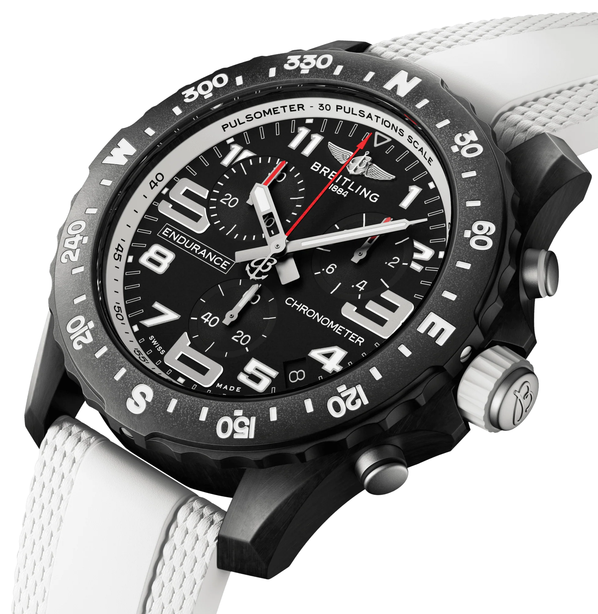 Breitling Endurance Pro 44 White Watch - Image 4