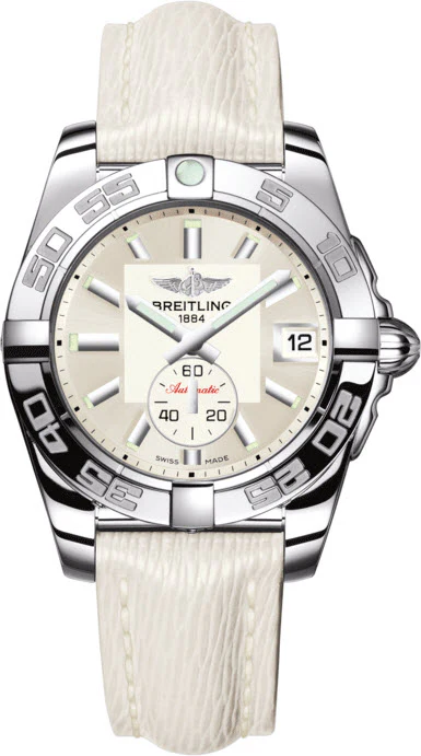 Breitling Watch Galactic 36 Automatic Stratus Silver