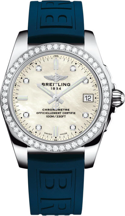 Breitling Watch Galactic 36 SleekT Pearl Diamond