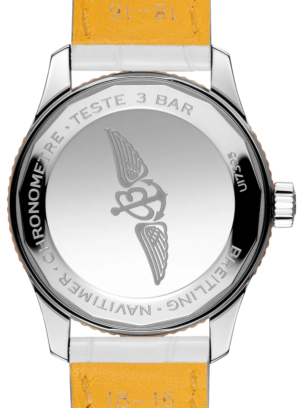 Breitling Navitimer Automatic 35 Reg Gold Ladies Watch - Image 2