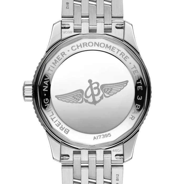 Breitling Watch Navitimer Automatic 35 Silver Bracelet - Image 2
