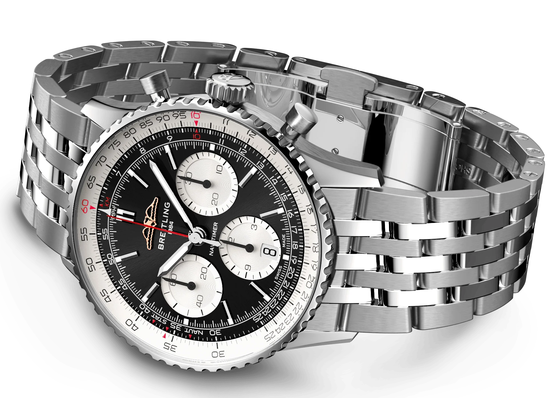Breitling Navitimer B01 Chronograph 41 Bracelet Watch - Image 5