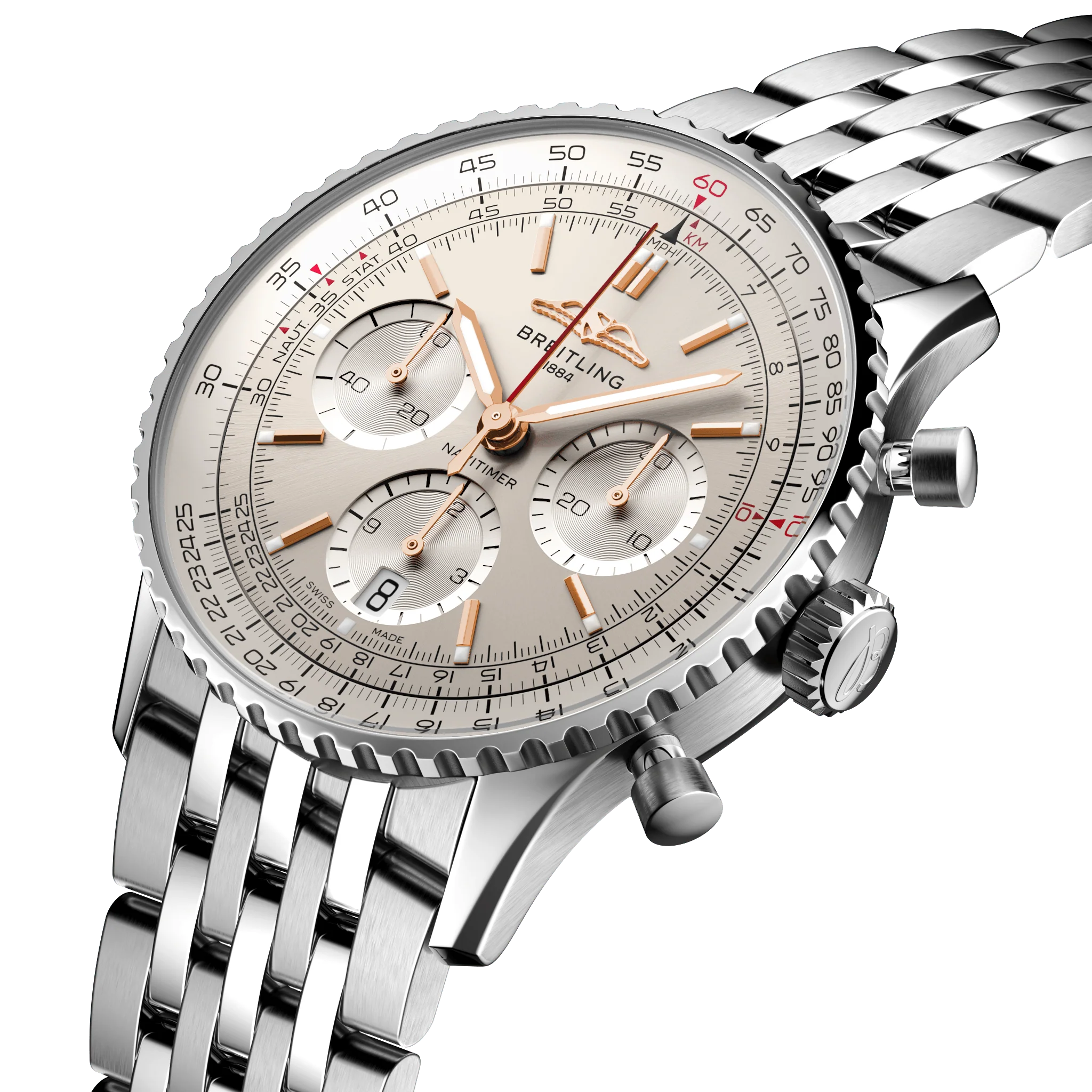 Breitling Navitimer B01 Chronograph 41 Bracelet Watch - Image 2