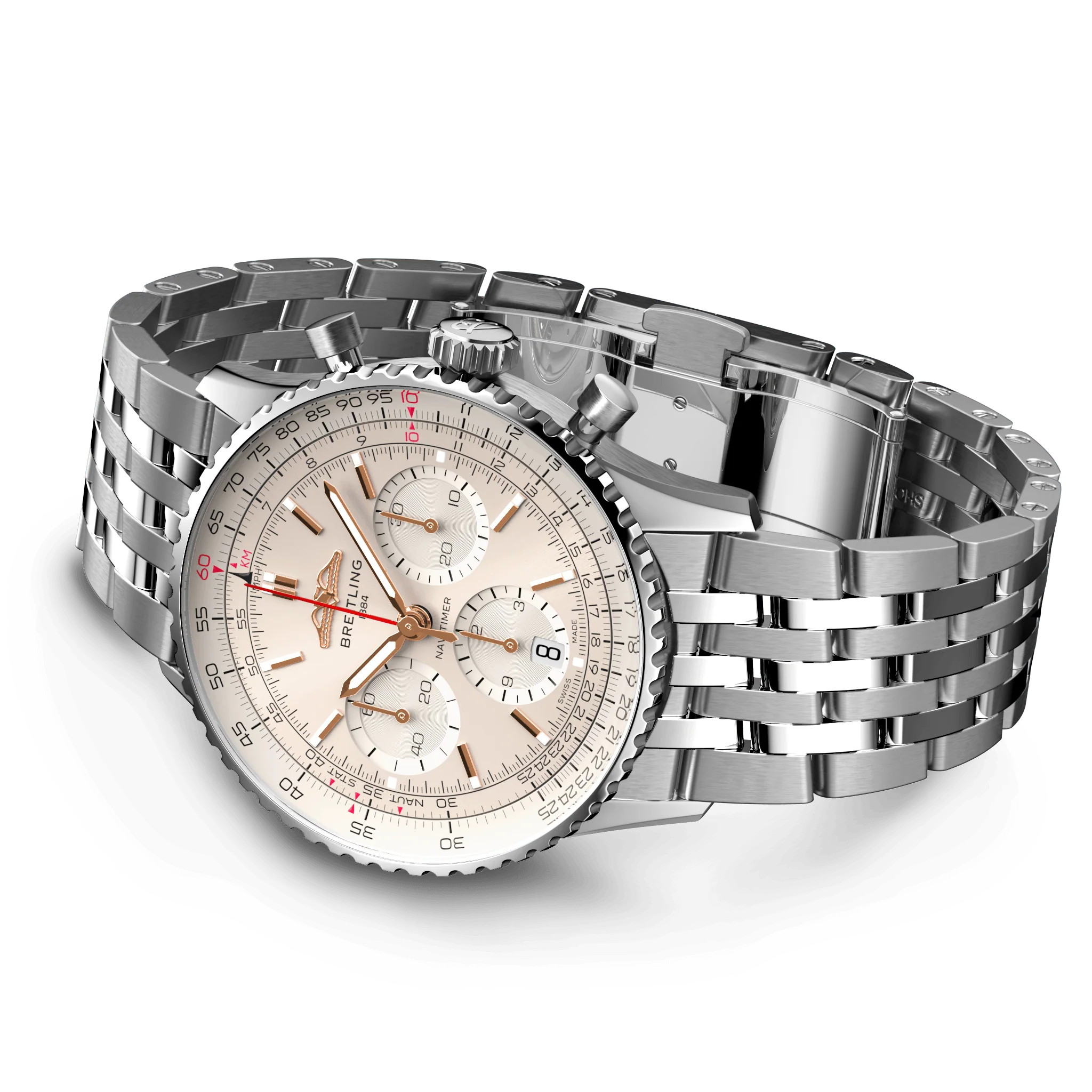 Breitling Navitimer B01 Chronograph 41 Bracelet Watch - Image 3