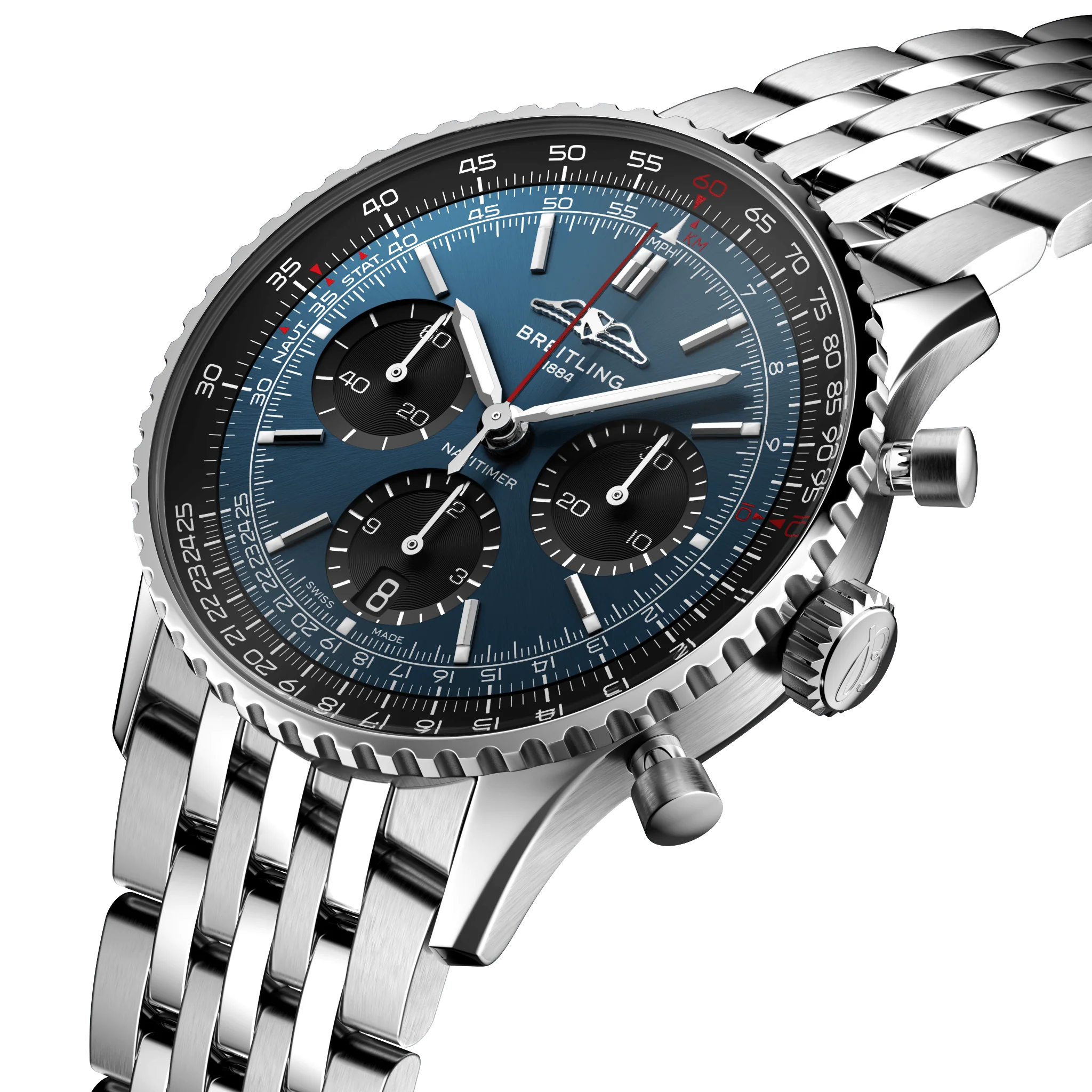 Breitling Navitimer B01 Chronograph 41 Bracelet Watch - Image 2