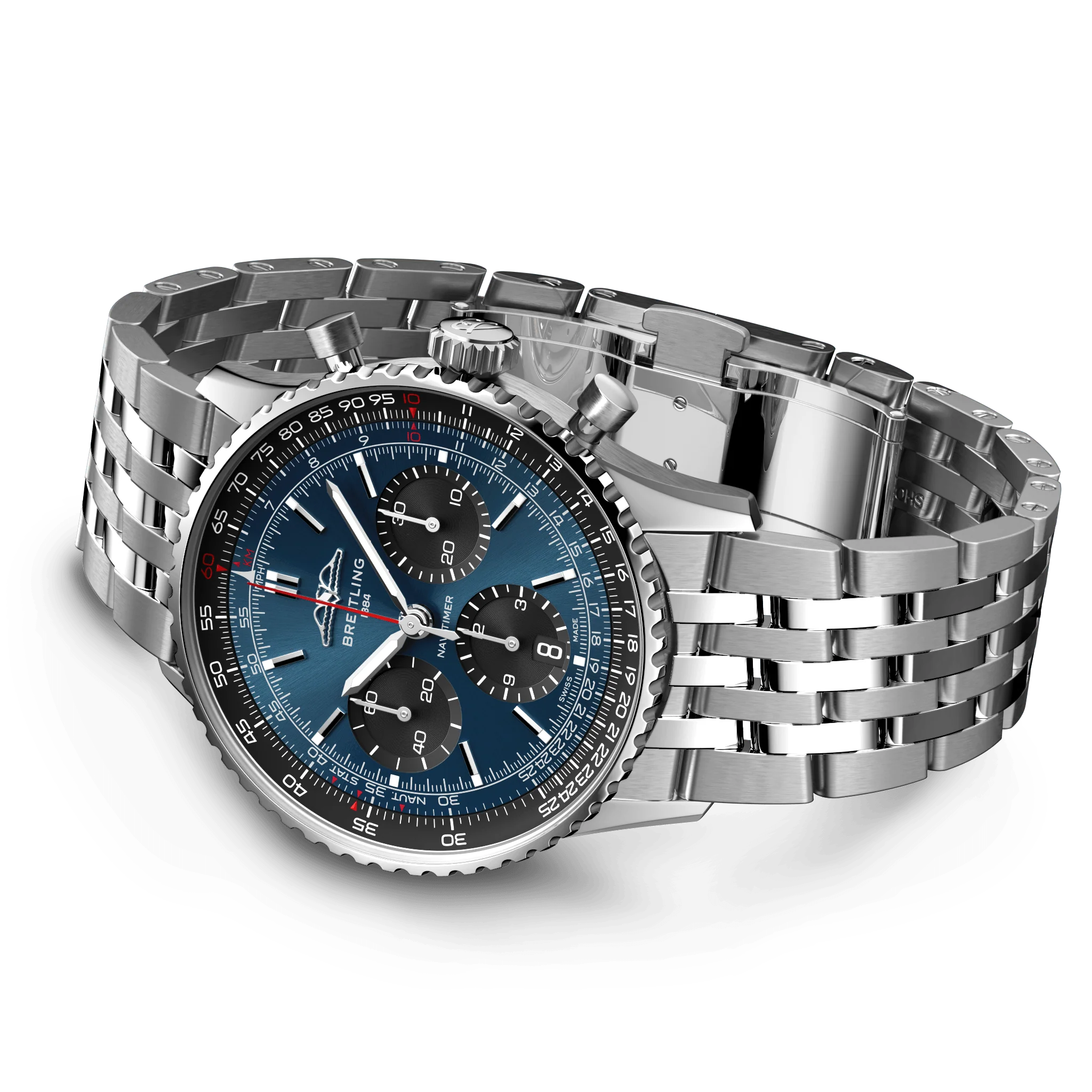 Breitling Navitimer B01 Chronograph 41 Bracelet Watch - Image 3