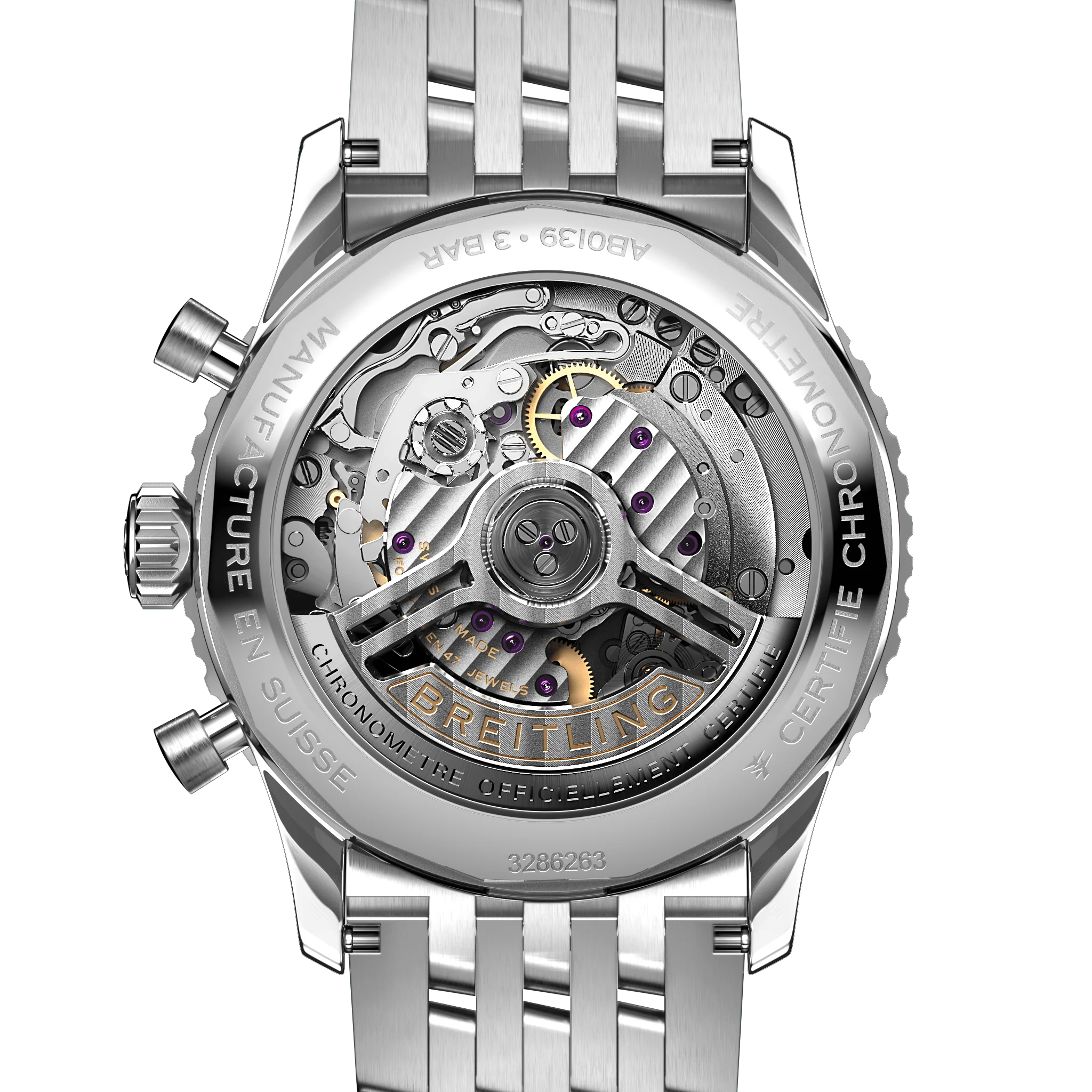 Breitling Navitimer B01 Chronograph 41 Bracelet Watch - Image 4