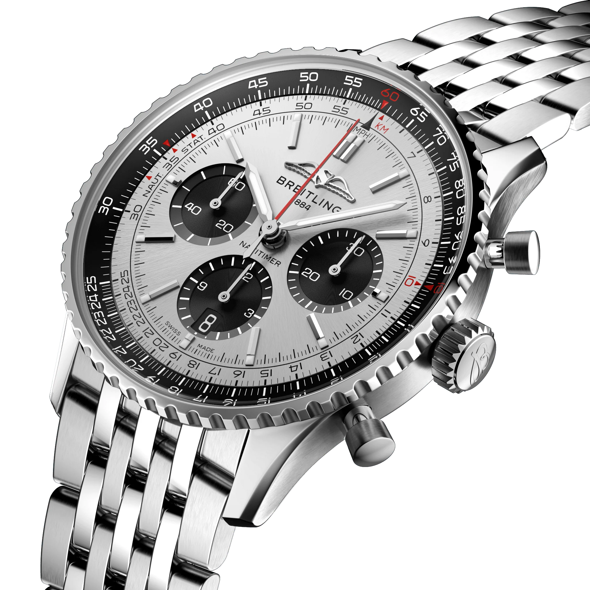 Breitling Navitimer B01 Chronograph 43 Bracelet Watch - Image 2